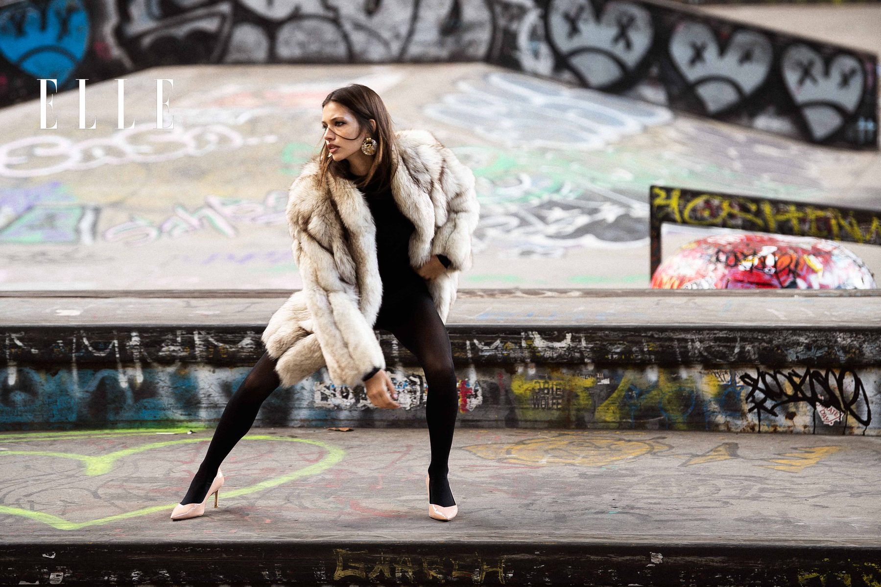 ELLE Lithuania editorial styling landscape by Olivia Solano