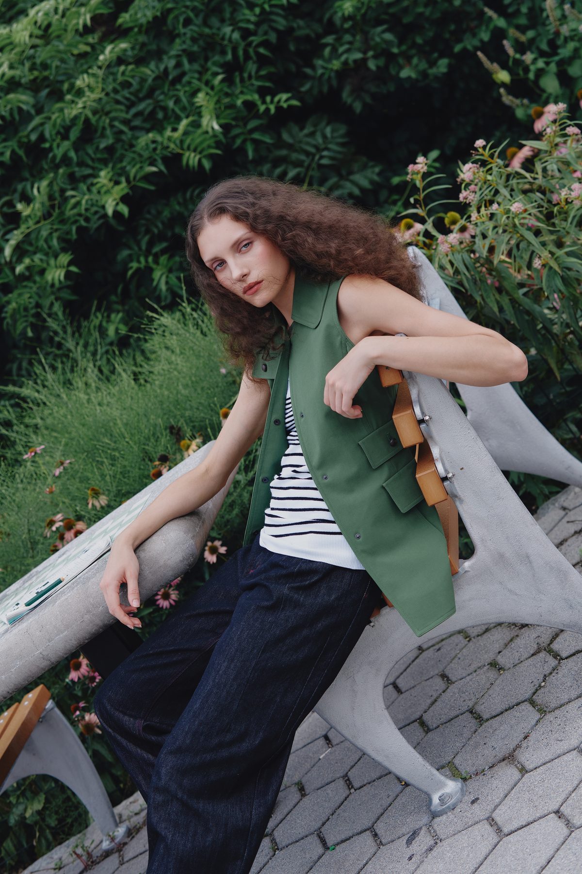 Green Vertigo editorial styling by Olivia Solano