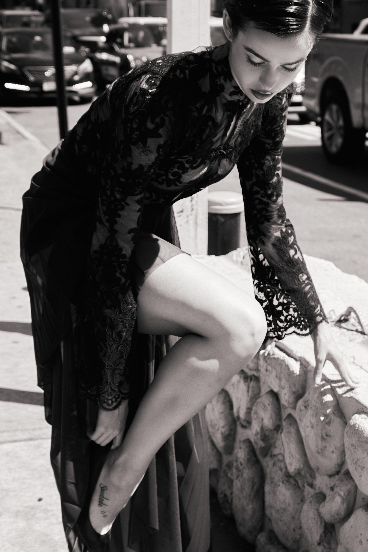 Sheer in Manhattan editorial styling by Olivia Solano