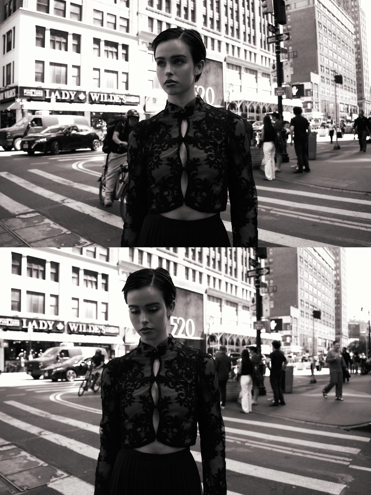 Sheer in Manhattan editorial styling by Olivia Solano